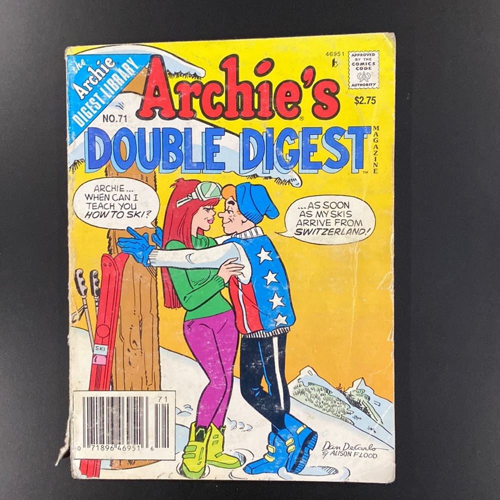Archic Comics | Archie #71 (1994) - Vintage Double Digest Magazine